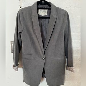 Pull & Bear Gray Blazer